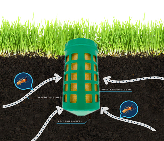 Pestman In-ground Termite Bait Station (Colony Elimination System)